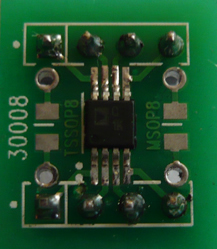 Modulo Conversor Analogo Digital de 12 bits 250Ksps AD7921ARMZ Analog Devices