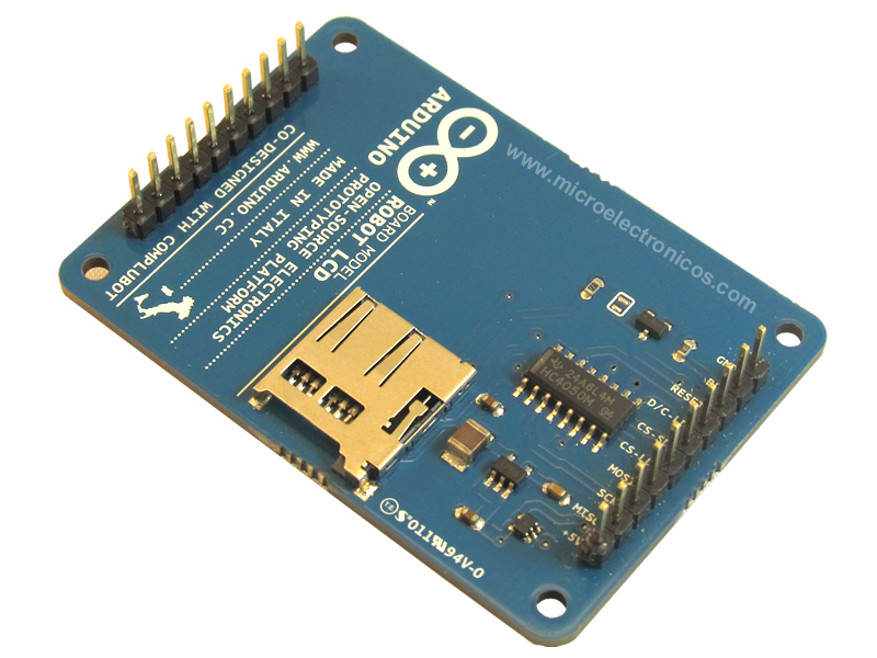 Display Arduino LCD con slot SD Card