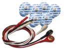 ECG Combo Kit 3 Cables y 6 Electrodos