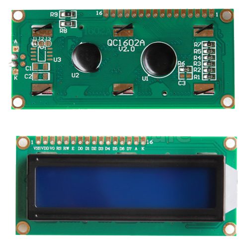 Display LCD 16X2 color azul compatible Arduino