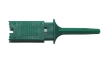 Clip punto de Prueba con gancho para electrónica, Verde