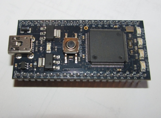 Sistema de Desarrollo para ARM 32 Bits mbed LPC1768 Cortex